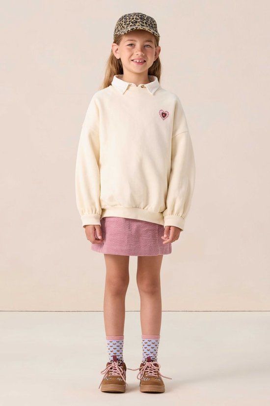 Sissy-Boy Witte sweater met embroidery