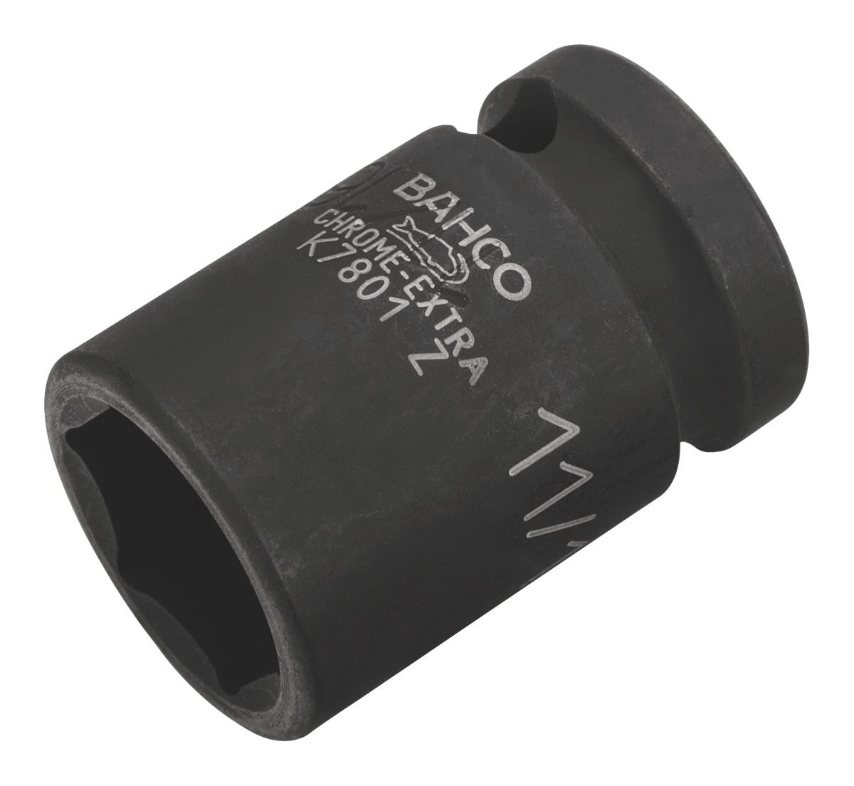 Bahco Slagdop 1/2" | zeskant | gefosfateerd | 1-3/8" - K7801Z-1.3/8