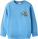 NAME IT Sweat-shirt pour tout-petits (Bleu, 6-8 ans)