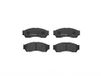 BREMBO Bremsbelagsatz, Scheibenbremse P52019