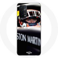Oppo Etui voor Oppo A74 5G Formule 1-coureur Max Verstappen Maniacase