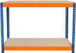 MonsterShop S-rax Werkbank 120x45x90cm Blauw/Oranje Max 600kg