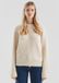 Q/S designed by Pull - Taille XS - Femmes - Crème - polyester