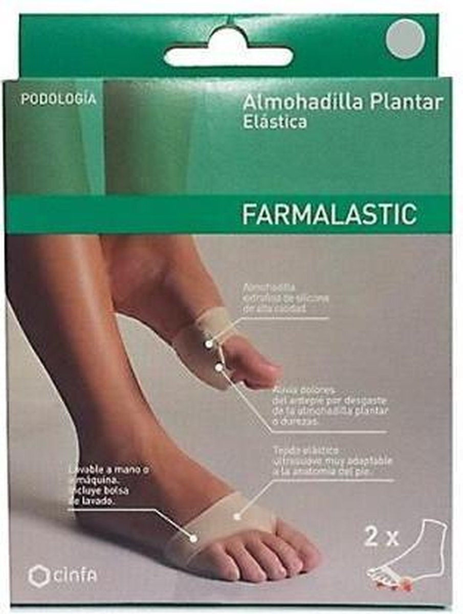 FARMALASTIC Almohadilla Plantar Ela!stica Talla Mediana