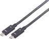 BKL Electronic 10080131 USB-C ® verbindingskabel, TB4, UltraFlex, 0,25 m 1 stuk(s)