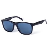 Blauwe Botaniq Blauwe transparante zonnebril met uv-bescherming