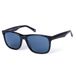 Blauwe Botaniq Blauwe transparante zonnebril met uv-bescherming