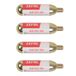 ZEFAL Pack Cartouche CO2 16g - 2 Boîtes de 2 Cartouches Filetées - Cartouches CO2 pour Pompe à Vélo, Or