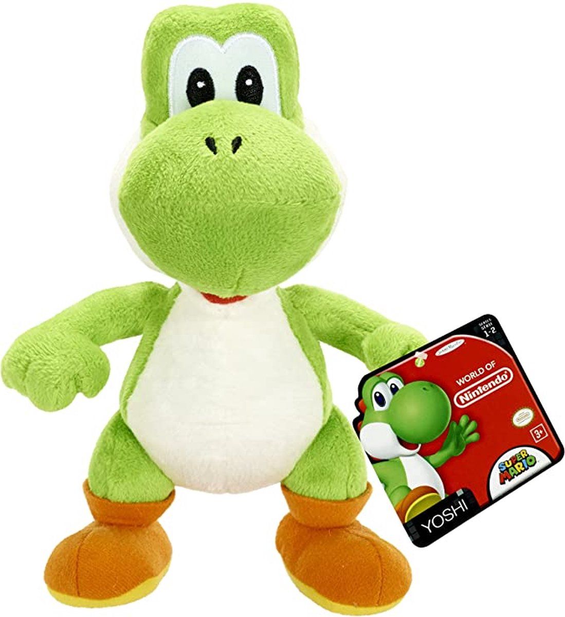 Nintendo Super Mario Plush Yoshi - 30 cm - Multicolour