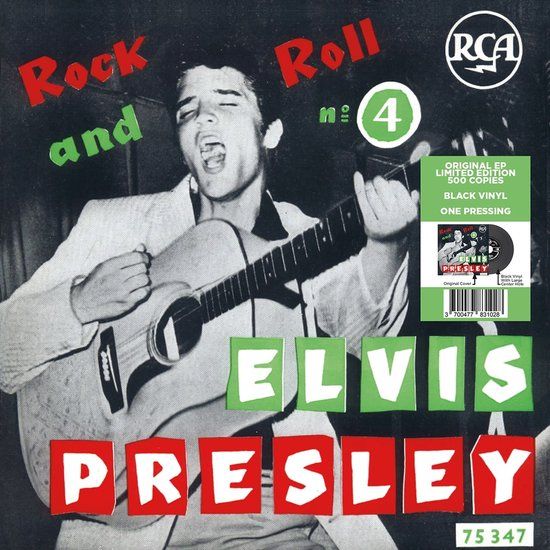Lmlr/Culture Factory Elvis Presley Rock and Roll No. 4 12" Vinyl