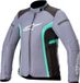 Alpinestars Stella T-Kira V2 Waterdichte dames motorfiets textiel jas - Lichtgrijs/zwart - S