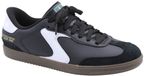 Skechers Hotshot Lage Sneakers Heren Leer Zwart Maat 43