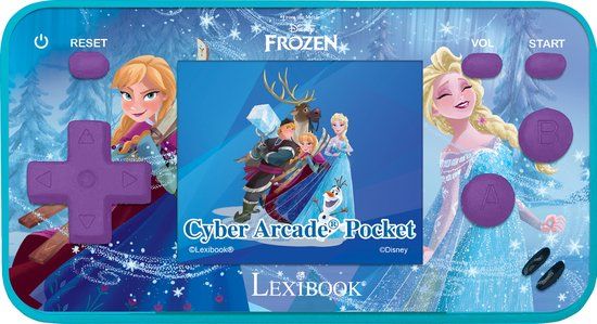 Lexibook Frozen Cyber Arcade® Pocket -display 1.8 - Blauw