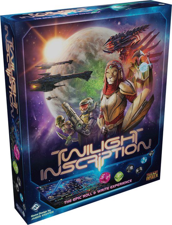 Fantasy Flight Games Twilight Inscription - Bordspel - Fantasy Flight Games - Strategisch spel - Engels