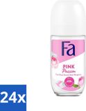 Fa Pink Passion Déodorant Roller 24 pièces