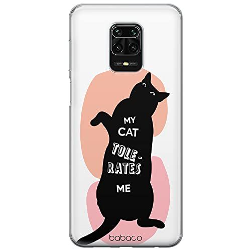 ERT GROUP mobiele telefoonhoesje voor Xiaomi REDMI NOTE 9 PRO/ 9S - Babaco patroon Cats 003