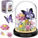 Bouquet de fleurs kit de construction - Mini blocs de construction botaniques - 582 pièces