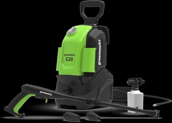 Greenworks 230V hogedrukreiniger 110 bar G20