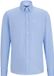 Hugo Boss BOSS Joe regular fit overhemd - structuur - blauw - Strijkvriendelijk - Boordmaat: 45