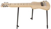 SX Guitars SX LG2ASHNA Lapsteel Gitaar Swamp Ash P90 Naturel met Tas en Standaard