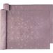 LIVARNO HOME Set de nappe/chemin de table, avec effet scintillant. (Chemin de table rose)