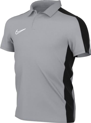 Nike Uniseks-Kind Short Sleeve Polo Y Nk Df Acd23 Polo Ss, Wolf Grey/Black/White, DR1350-012, S