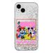 ERT GROUP mobiel telefoonhoesje voor Apple iPhone 14 PLUS Disney Friends 014 glitter overloopeffect