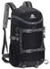 Sac à dos 30L Léger - Sac à dos imperméable - Sac à dos pliable - Sac à dos de jour - Randonnée - 3 compartiments avec poches en filet - Sac de randonnée