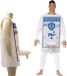 Fiestas Guirca Distributeur de gel hydroalcoolique Unisexe Adultes Polyester Gris/Blanc