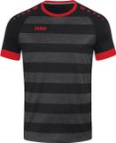 Jako Celtic Melange Shirt Korte Mouw Kinderen - Sportrood / Zwart | Maat: 164