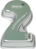 BrandNewCake Cijfer 2 Bakvorm Aluminium