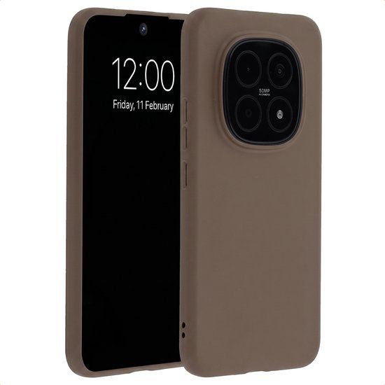 imoshion Color Backcover - Geschikt voor Xiaomi Redmi Note 15 Pro Plus (5G) - Bruin