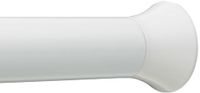 Amazon Basics Telescopische douchegordijnstang om in te klemmen, 91-137 cm, wit