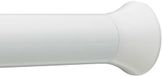 Amazon Basics Telescopische douchegordijnstang om in te klemmen, 91-137 cm, wit