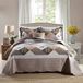 Travan 3-delige queensize quiltsets met shams oversized beddengoed, omkeerbare zachte dekbedset, queensize
