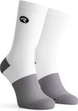 Rogelli Distance Chaussettes de vélo Hommes - Chaussettes de cyclisme - Blanc - Taille 44-47