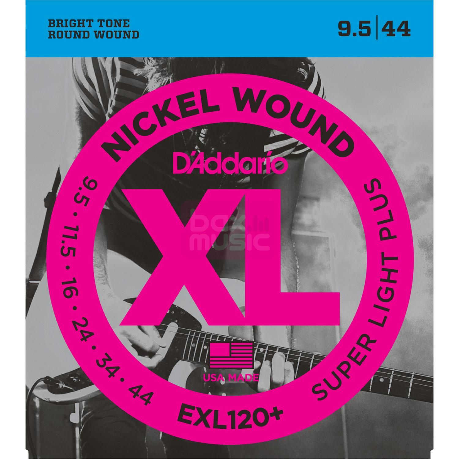 D'ADDARIO EXL120+ snarenset voor elektrische gitaar