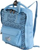 BR Equitation Kinderrugzak Mini Horse Blauw Gebloemd Polyester 27L