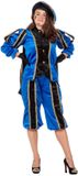 Wilbers Piet Kostuum | Blauwe Piet Kostuum | Maat 40-42 | Sinterklaas | Verkleedkleding