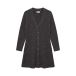 VERO MODA Robe en maille 'VMDoffy' marron chiné