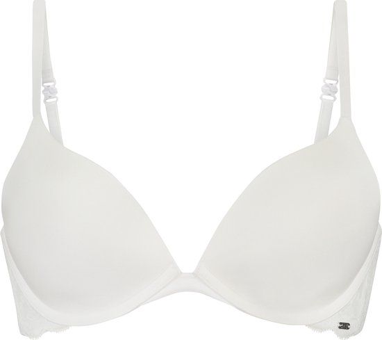 Hunkemöller Angie Push-up Bra - White - Size 85A