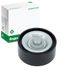 INA 532 0715 10 Doorbuiging/geleidepoelie, v-geribbelde riem