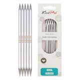 KnitPro Nova Cubics sokkennaalden 20cm 6.50mm Multikleur Hout