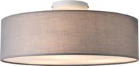 lux.pro Omaha Plafondlamp plafonnière Omaha Ø 45 cm 3xE27 grijs en wit
