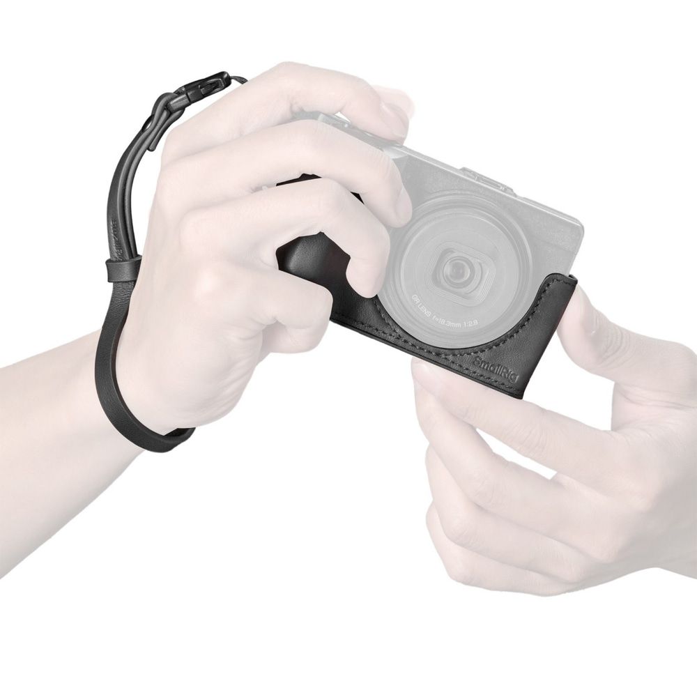 Smallrig 5676 Leather Case Kit for Ricoh GR IV / GR III series - black