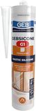 GEB Gebsicone G1 siliconenkit voor beglazing en metaalconstructies - 310 ml - transparant