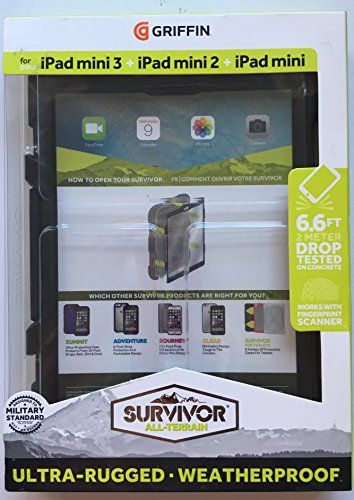 Griffin GB35918-3 Technologie Survivor Ipad Mini 1,2,3 - Zwart