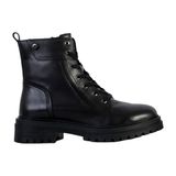 Geox Iridea D16hrc00043 Booties Zwart Leer Dames EU 39