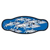 Best Divers In/Cuda Maskerarmband, neopreen, dubbel blad, uniseks, volwassenen, meerkleurig, maat