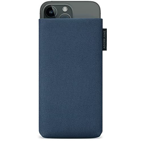 Adore June Classic Recycled Blauw Telefoonhoes voor iPhone 14-15 Plus/Pro Max